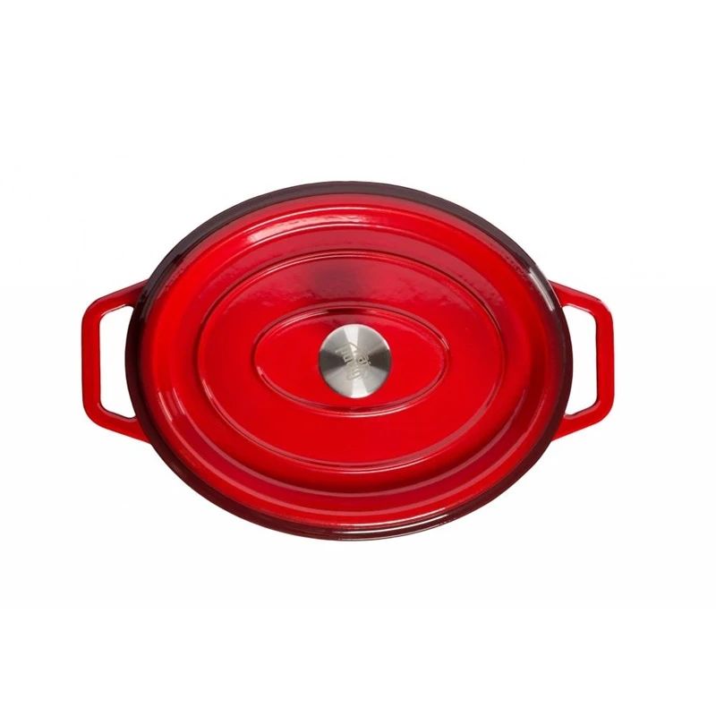 Katls ar vāku 5.6l ovāls casserole sark.