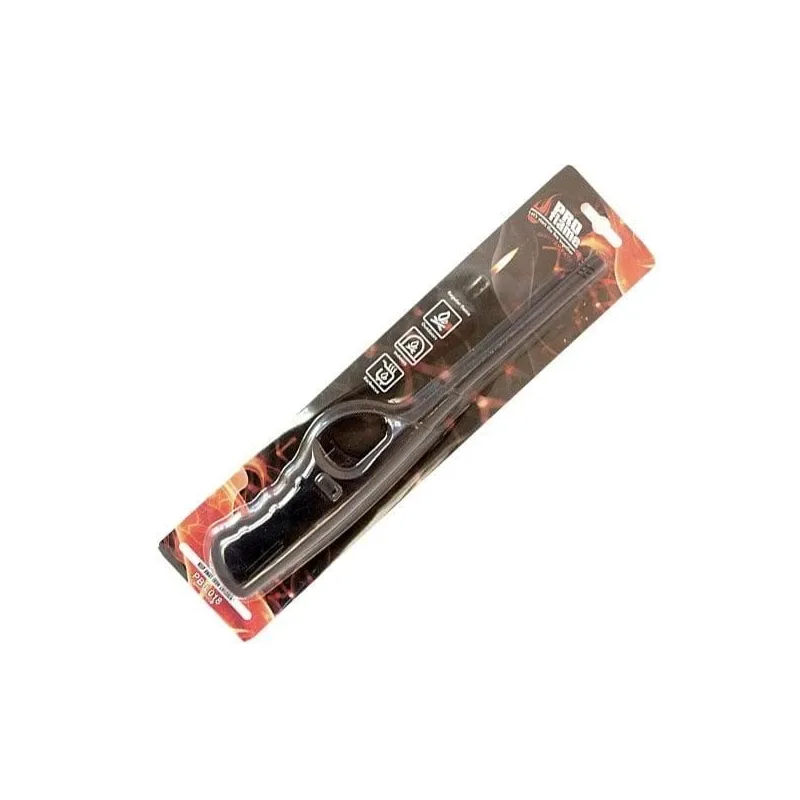 Зажигалка Pro Flame PB-L018 9699132, серебристый цв.-черный цв.