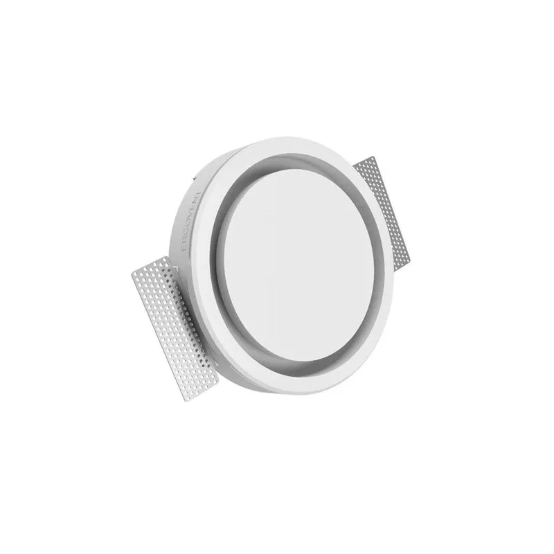 Difuusor sileda plafooniga Ergovent, valge v., 125 mm