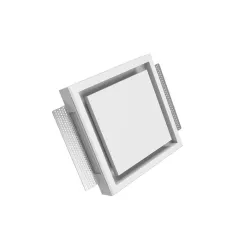 Диффузор с гладким плафоном Ergovent, белый цв., 125 мм