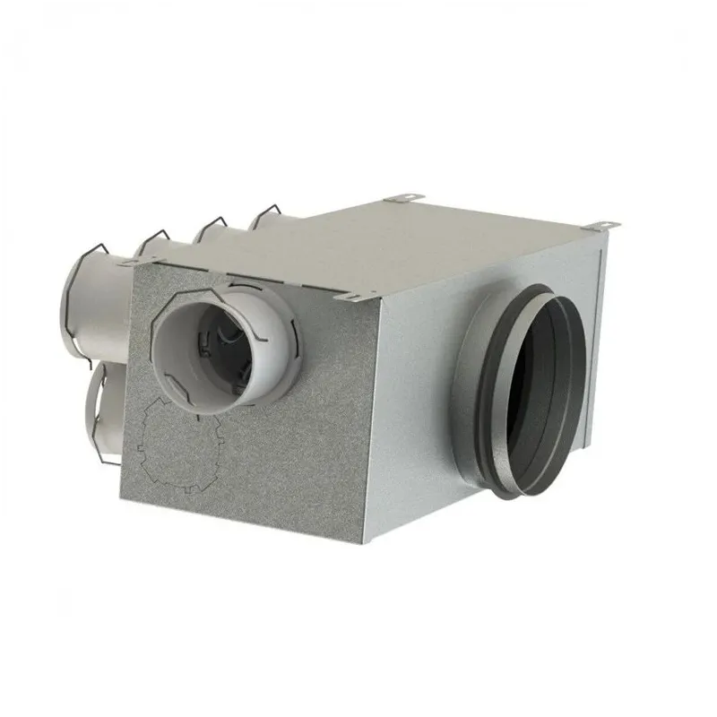 Kaste gaisa izplatīšana, universāls, pretkondensācijas sistēma Komponentum, 240 x 180 mm, 160 mm