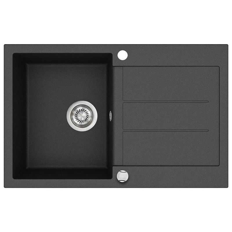 Virtuves izlietne Aquasanita Tesa SQT101-601AW 78x50x20 cm