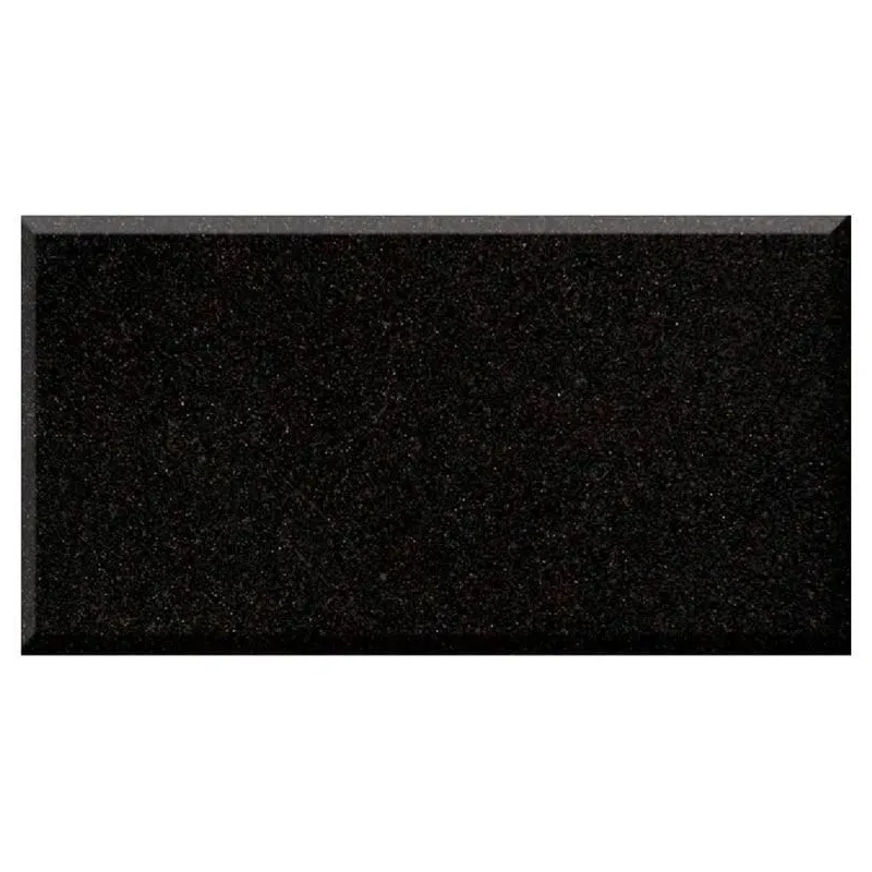 Virtuves izlietne Helika Clarus SR 100-601W, akmens masa, 50.5 cm x 50.5 cm x 19 cm, melna krās.