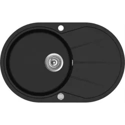 Virtuves izlietne Aquasanita SR101. akmens. 78 cm x 50 cm