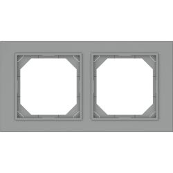 Rāmis 2vietas pelēks r02 qr1000 fit line