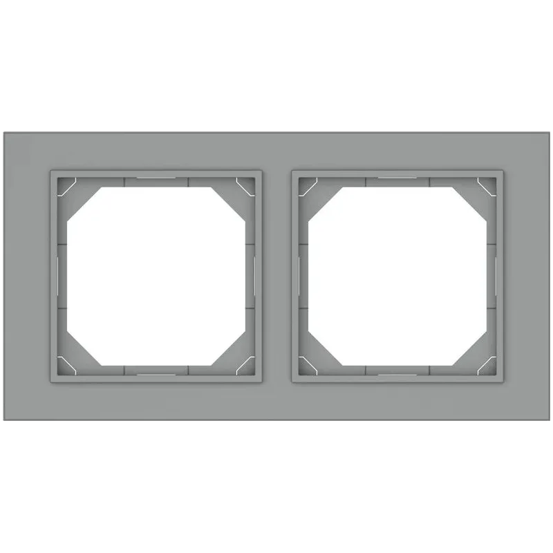 Rāmis 2PL Vilma QR1000, matēts pelēks