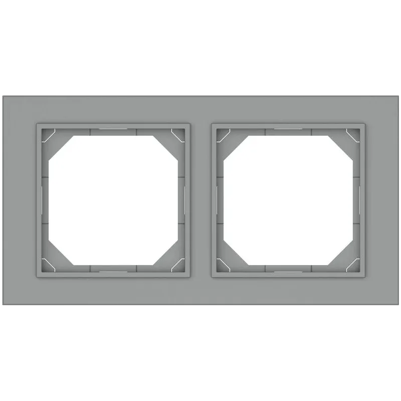 Rāmis 2PL Vilma QR1000, matēts pelēks