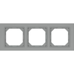 Rāmis 3vietas pelēks r03 qr1000 fit line