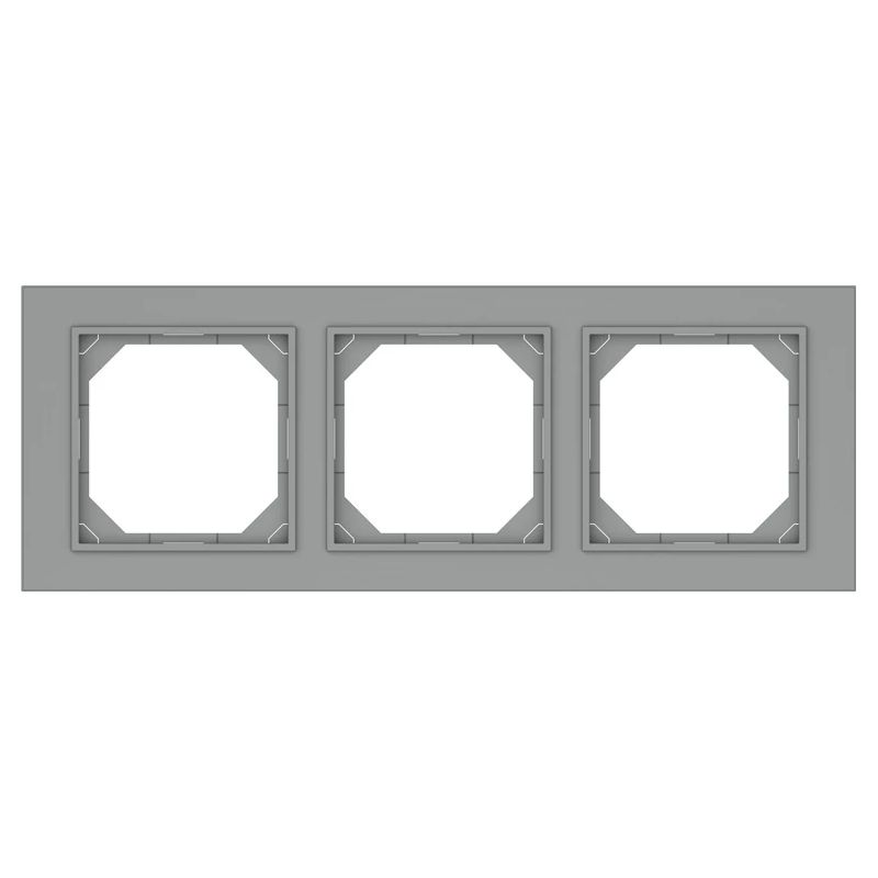 Rāmis 3vietas pelēks r03 qr1000 fit line
