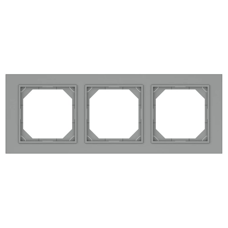 Rāmis 3vietas pelēks r03 qr1000 fit line