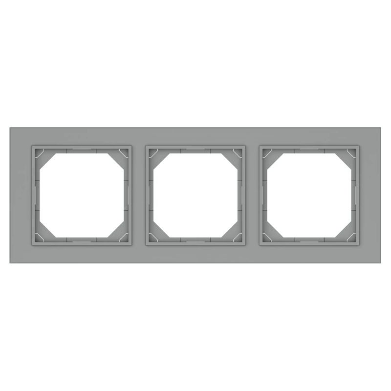 Rāmis 3vietas pelēks r03 qr1000 fit line