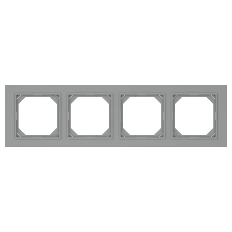 Rāmis 4vietas pelēks r04 qr1000 fit line