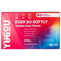 YUGOU Spring Sparkle aromatizētas salvetes veļai 36gab