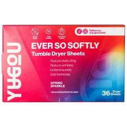 YUGOU Spring Sparkle aromatizētas salvetes veļai 36gab