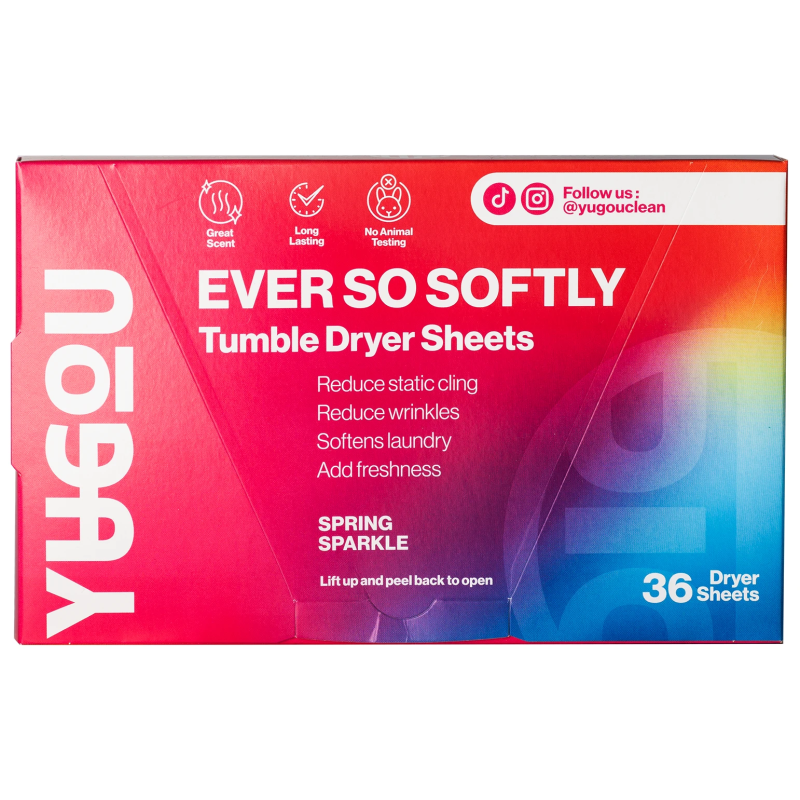 YUGOU Spring Sparkle aromatizētas salvetes veļai 36gab