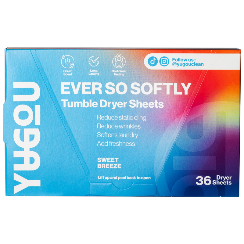 YUGOU Sweet Breeze aromatizētas salvetes veļai 36gab