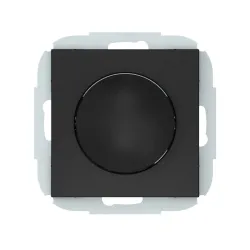 Valgustuse regulaator Vilma QR1000, matt must v.