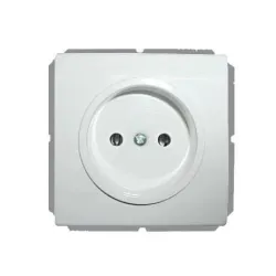 Kištukinis lizdas Vilma ST150 111010201101, be įžeminimo, balta sp.