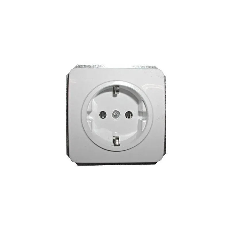 Kontaktligzda Vilma LX200 111020202101, Iezemēta rozete, balta