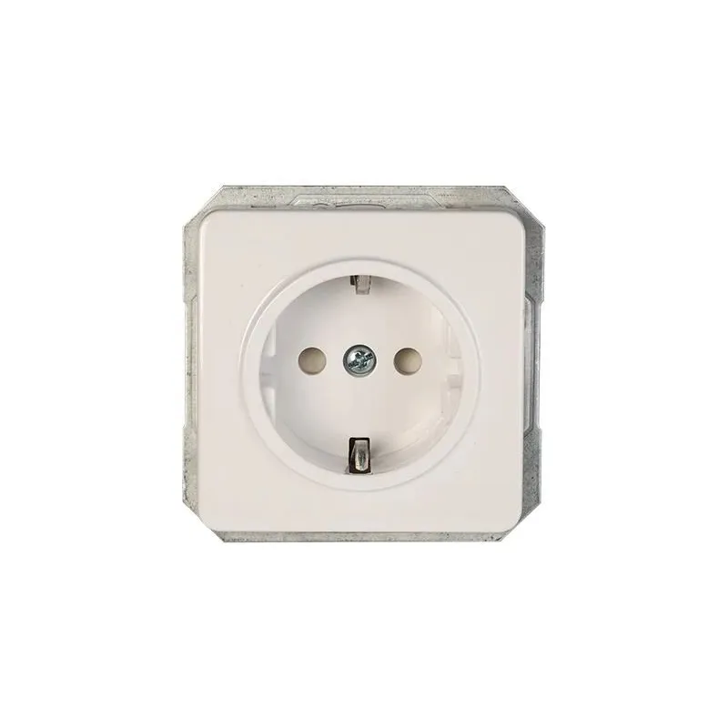 Kontaktligzda Vilma LX200 111020202109, Iezemēta rozete, balta