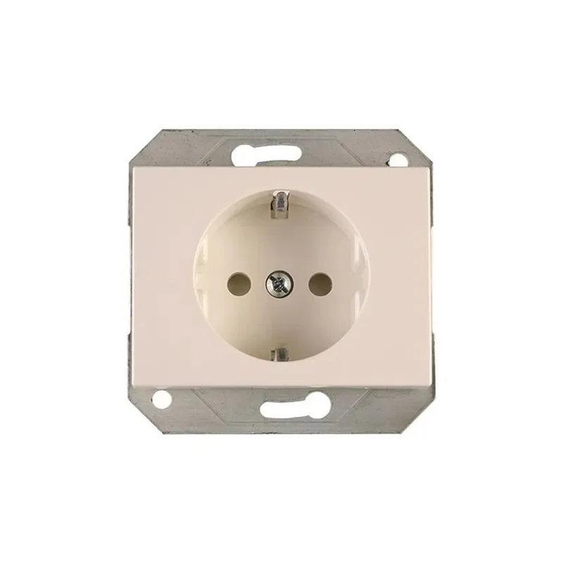 Kontaktligzda Vilma XP500 111050202109, Iezemēta rozete, balta