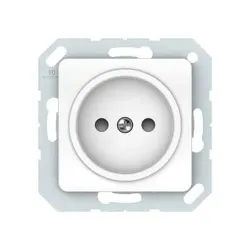 Pistikupesa Vilma SL250 111030201109, ilma maanduseta, valge v.