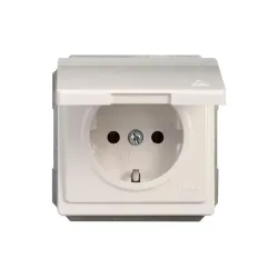 Plug socket rp16-003-02 v white st150