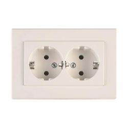 Rozete vilma xp500 1+1 z-k balta