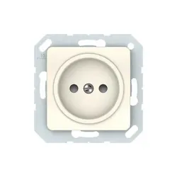 Kištukinis lizdas Vilma SL250 111030201209, be įžeminimo, dramblio kaulo sp.