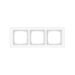 Kolmene raam Vilma QR1000 FIT LINE, valge v.