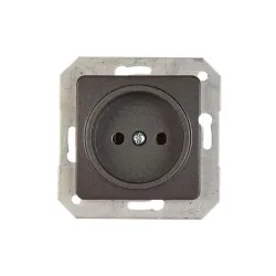 Kištukinis lizdas Vilma SL250 111030201709, be įžeminimo, antracito sp.