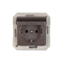 Kontaktligzda ip44 rp16-003-02 sl melna