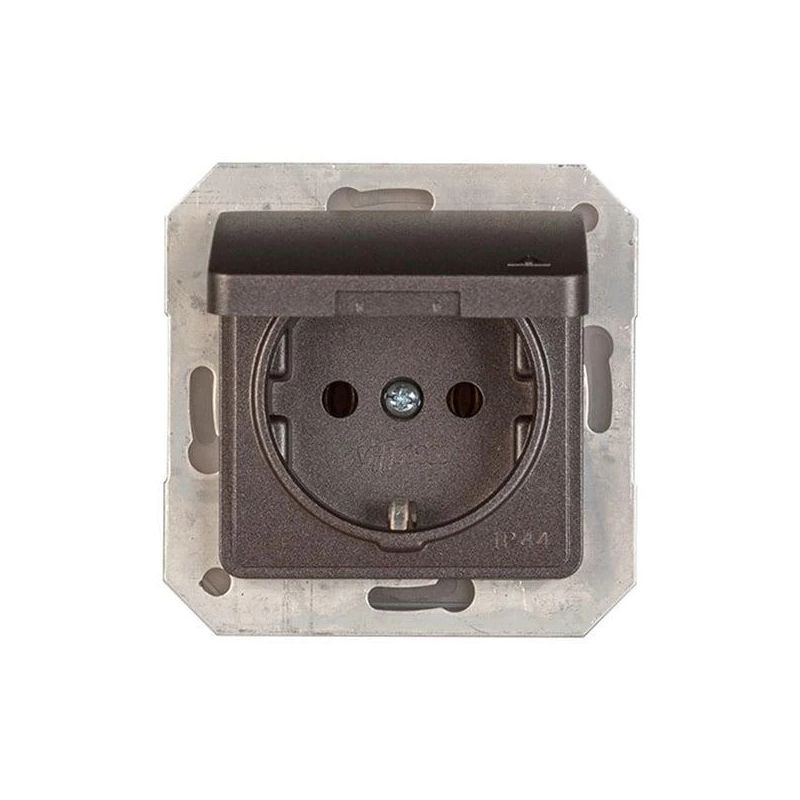 Kontaktligzda ip44 rp16-003-02 sl melna