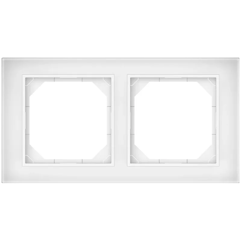 Rāmis 2PL Vilma QR1000 R02 2V, balts matēts stikls