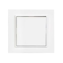 Slēdzis 1 taust.balts p110-010-02 qr1000