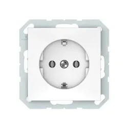 Pistikupesa Vilma QR1000 111070202101, maandusega, valge v.