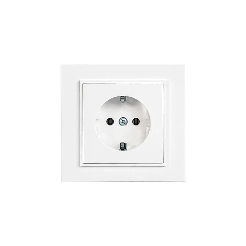 Kontaktligzda Vilma QR1000 111070202101, Iezemēta rozete, balta