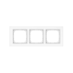 Rāmītis 3 vietas balts r03 qr1000