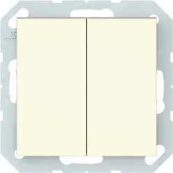 Switch VILMA QR1000, 2 keys, ivory color