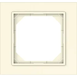 Vienvietis rėmelis Vilma QR1000, dramblio kaulo sp.