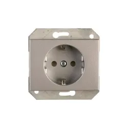Kištukinis lizdas Vilma XP500 111050202901, su įžeminimu, metalo sp.
