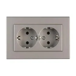 Socket vilma xp500 1+1 w-e met