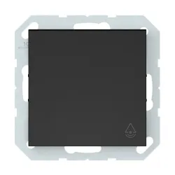 Zvana poga VILMA QR1000, matēta melna krāsa