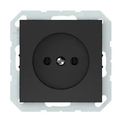 Pistikupesa Vilma QR1000 111070201701, ilma maanduseta, matt must v.