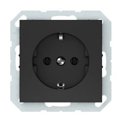 Rozete VILMA QR1000, ar īž.. mat. melnā krāsā