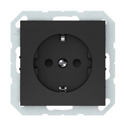 Rozete VILMA QR1000 ar īž.. mat. melnā krāsā