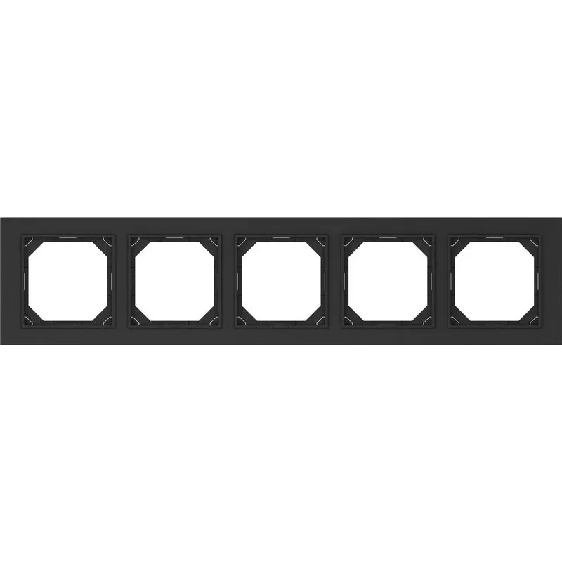 Rāmis 5PL Vilma QR1000, matēts melns