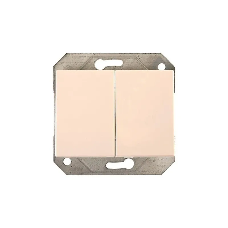 Slēdzis Vilma XP500, 2 kl, balta