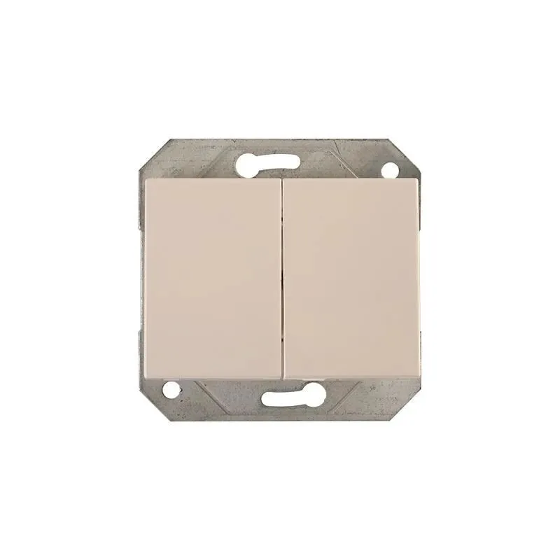 Slēdzis Vilma XP500, 2 kl, balta