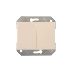 Slēdzis vilma xp500 1+1 ind. b-r ziloņk.